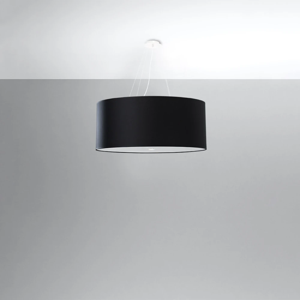Pakabinamas šviestuvas Sollux Lighting Šviestuvas SOLLUX OTTO 70 juodas