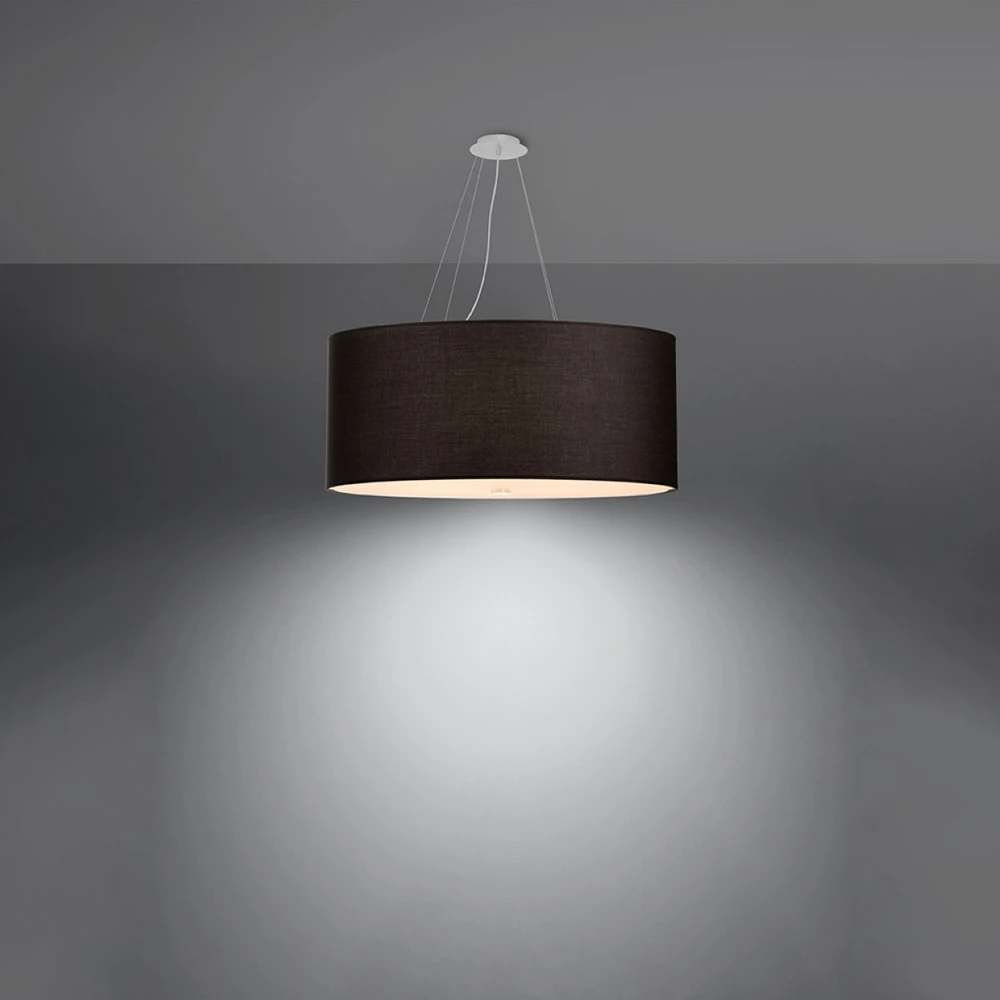Pakabinamas šviestuvas Sollux Lighting Šviestuvas SOLLUX OTTO 70 juodas