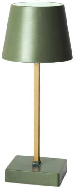 Šviestuvas stalinis liečiamas 10,5x26x10,5 cm žalias 3AAA Home Deco LA10489