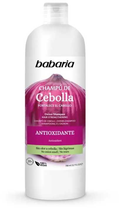 Svogūninis plaukų šampūnas BABARIA Champu De Cebolla 600ml