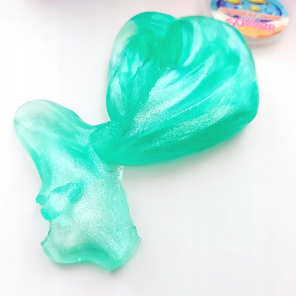 Swede SENSORY MASĖ vaikams SLIME CRYSTAL SOJL blizgis dėžutėje 1 vnt.