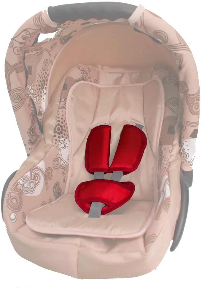 Sweet baby Częstochowa diržų apsaugos užvalkalai vežimėlio kėdutei, 3 elementai, neperšlampamos spalvos