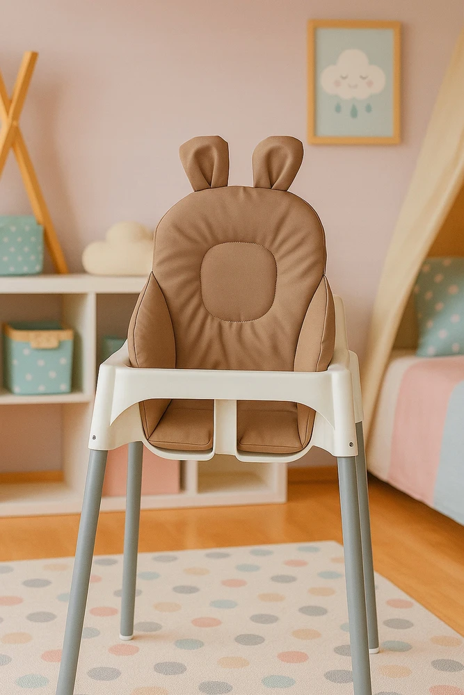 Sweet baby Częstochowa PAGALVĖ Ikea Antilop Piccolo kėdei, neperšlampama, BEAR, užpildyta, stora