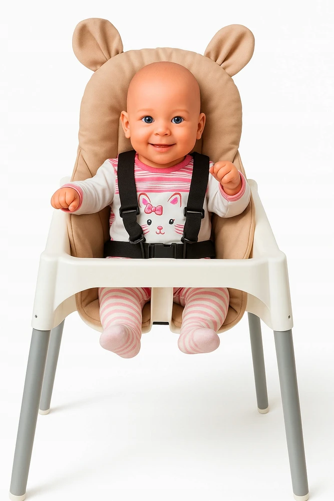 Sweet baby Częstochowa PAGALVĖ Ikea Antilop Piccolo kėdei, atspari vandeniui, BEAR, užpildyta, stora
