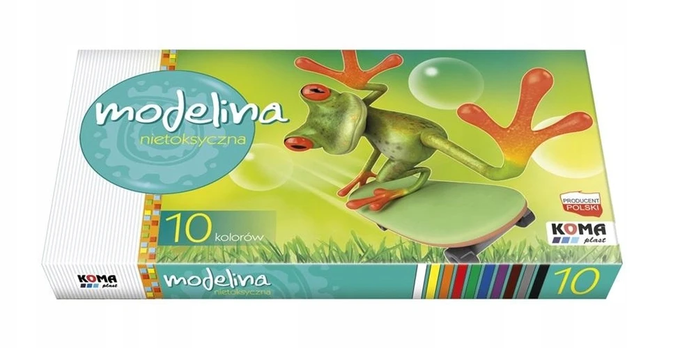 Sweet Colours Kūrybiniai modelino dažai vaikams, 10 spalvų