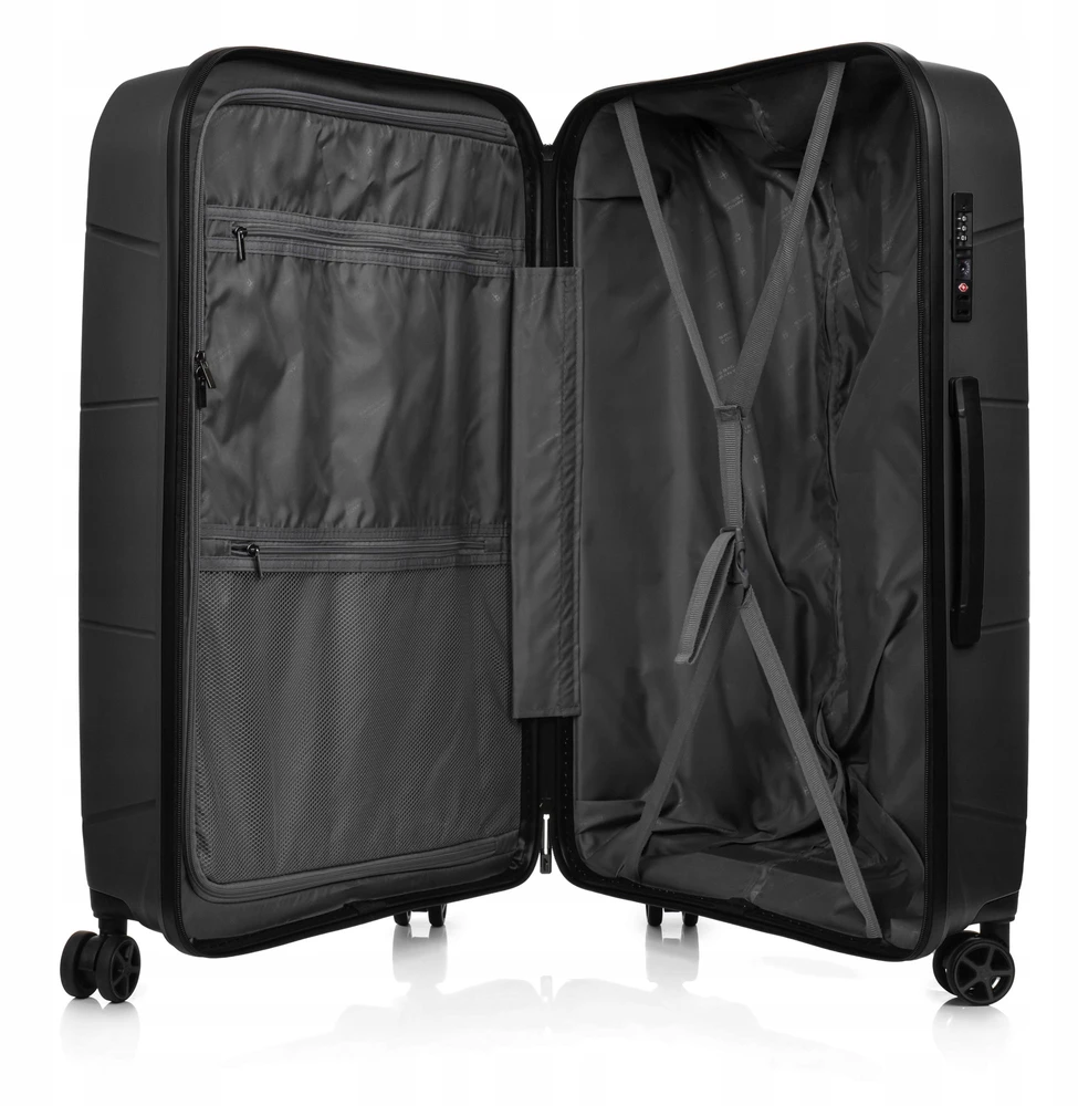 Swissbags Didelis XXL kelioninio lagamino bagažas ant ratų polipropilenas SwissBag Lava 75 cm