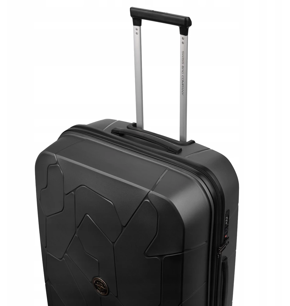 Swissbags Didelis XXL kelioninio lagamino bagažas ant ratų polipropilenas SwissBag Lava 75 cm