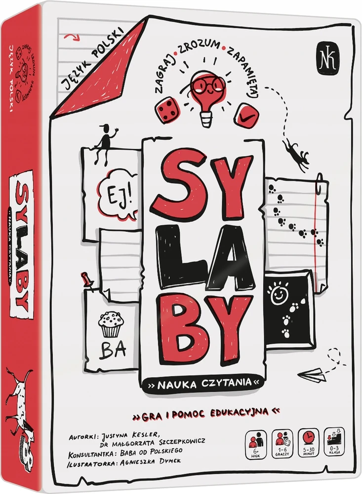 Nasza Ksiegarnia SY-LA-BY. Mokymasis skaityti