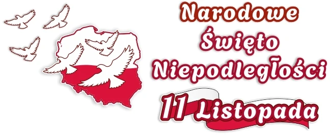SzkolneNaklejki Dekoracja Patriotyczna 11 Listopada Narodowe Święto Niepodległości - XXL