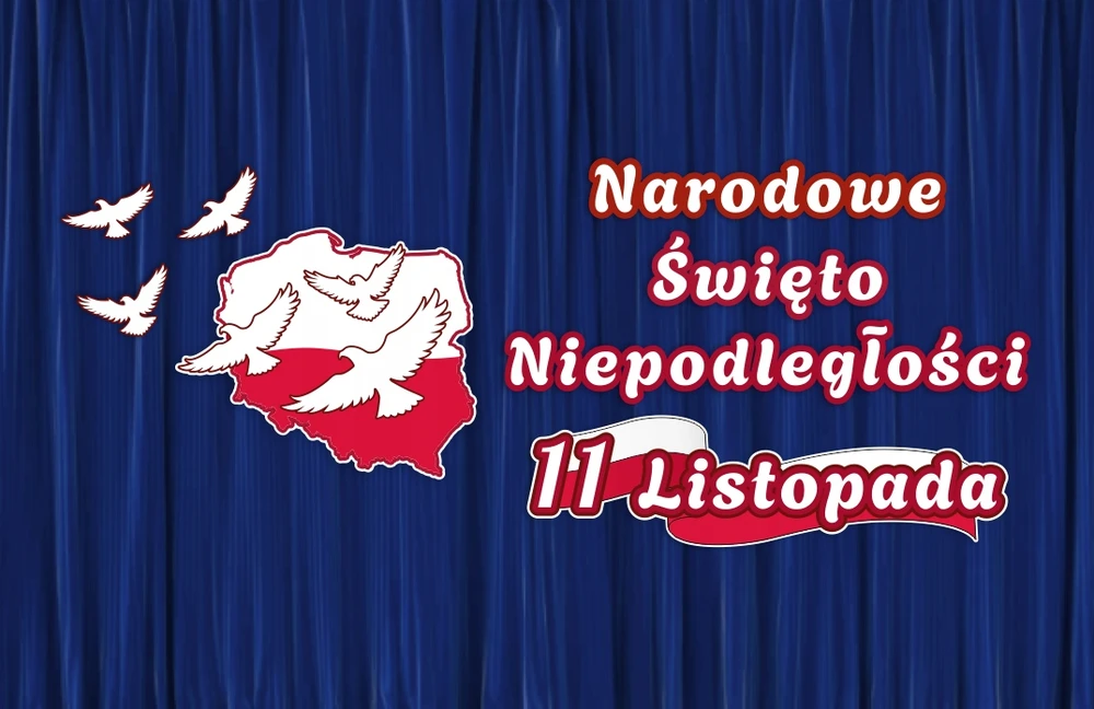 SzkolneNaklejki Dekoracja Patriotyczna 11 Listopada Narodowe Święto Niepodległości - XXL