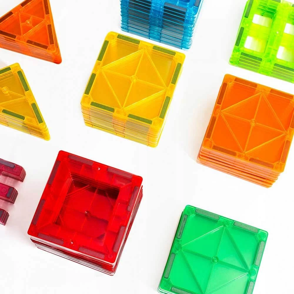 Szomik 3D EDUCATIONAL konstravimo kaladėlės vaikams 108vnt MAGNETINIS