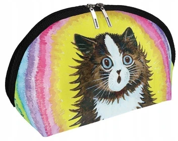 Szyjemy Sztuke Kosmetinė Louis Wain vaivorykštės katė