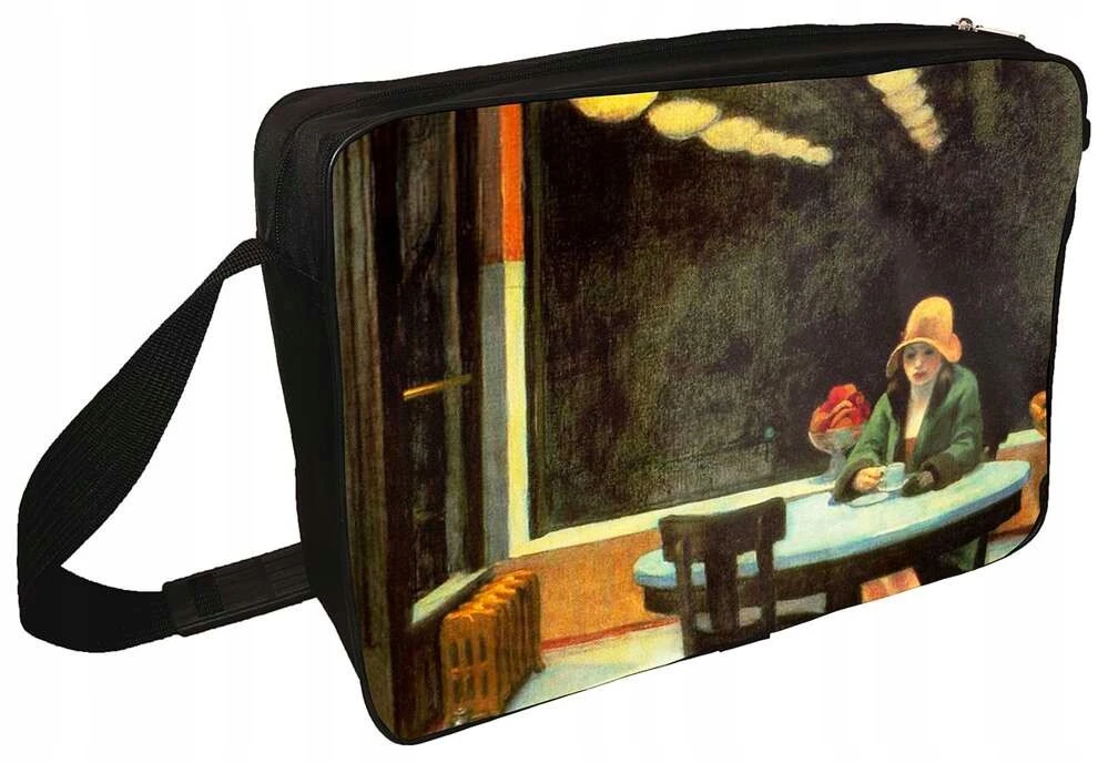Szyjemy sztukę Krepšys ant peties Automat Edward Hopper
