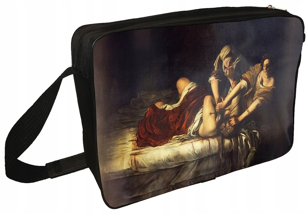 Szyjemy Sztuke Krepšys ant peties Judyta odcinająca głowę Holofernesowi Artemisia Gentileschi
