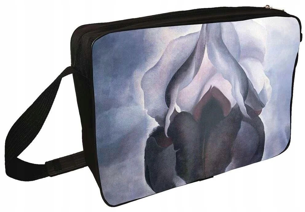 Szyjemy Sztuke Krepšys ant peties Juoda Iris III Georgia O’Keeffe