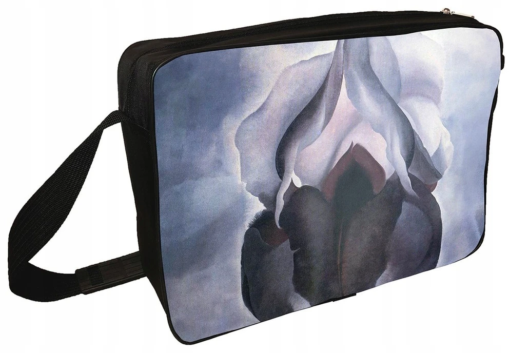 Szyjemy Sztuke Krepšys ant peties Juoda Iris III Georgia O’Keeffe