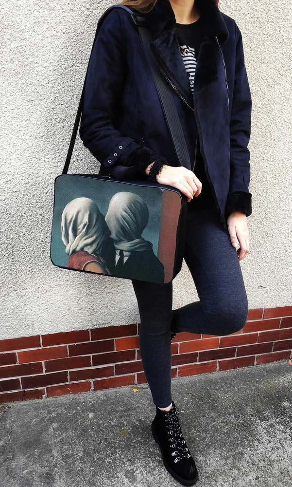 Szyjemy Sztuke Krepšys ant peties Kochankowie René Magritte