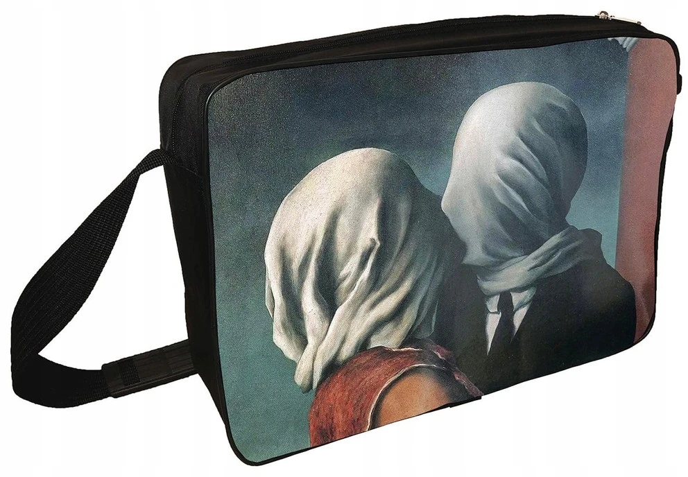 Szyjemy Sztuke Krepšys ant peties Kochankowie René Magritte