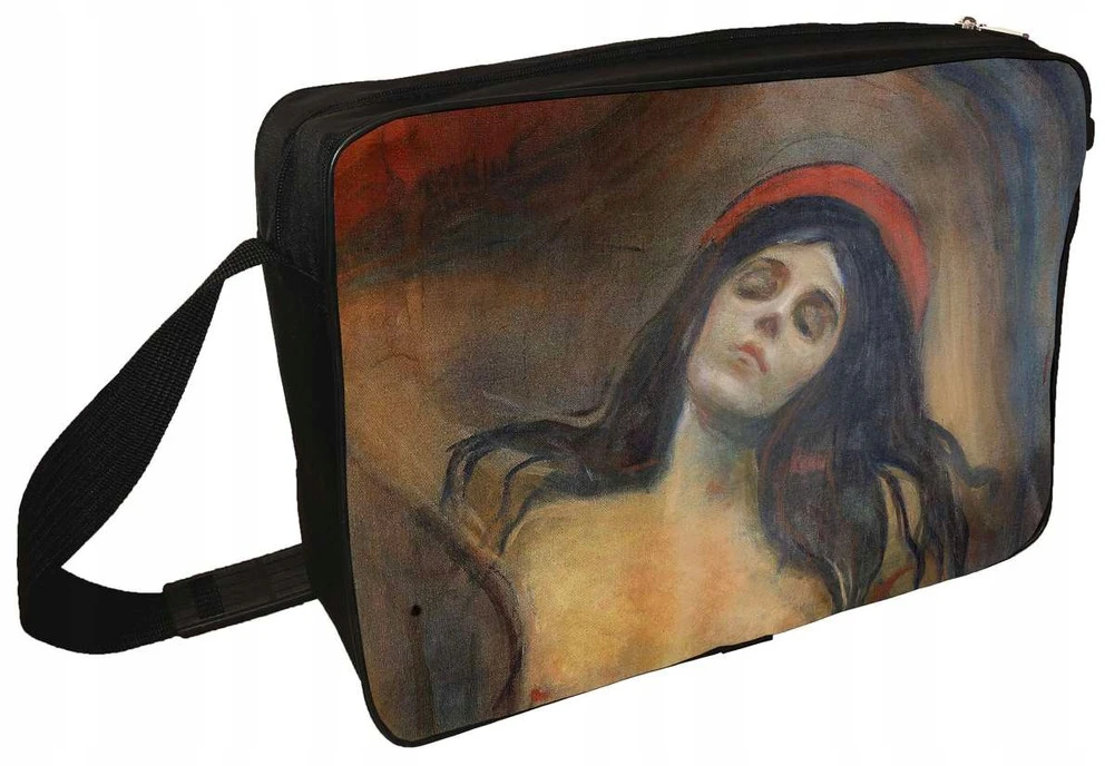 Szyjemy sztukę Krepšys ant peties Madonna Edvard Munch
