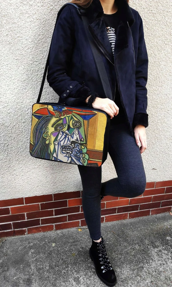 Szyjemy Sztuke Krepšys ant peties Płacząca kobieta Pablo Picasso