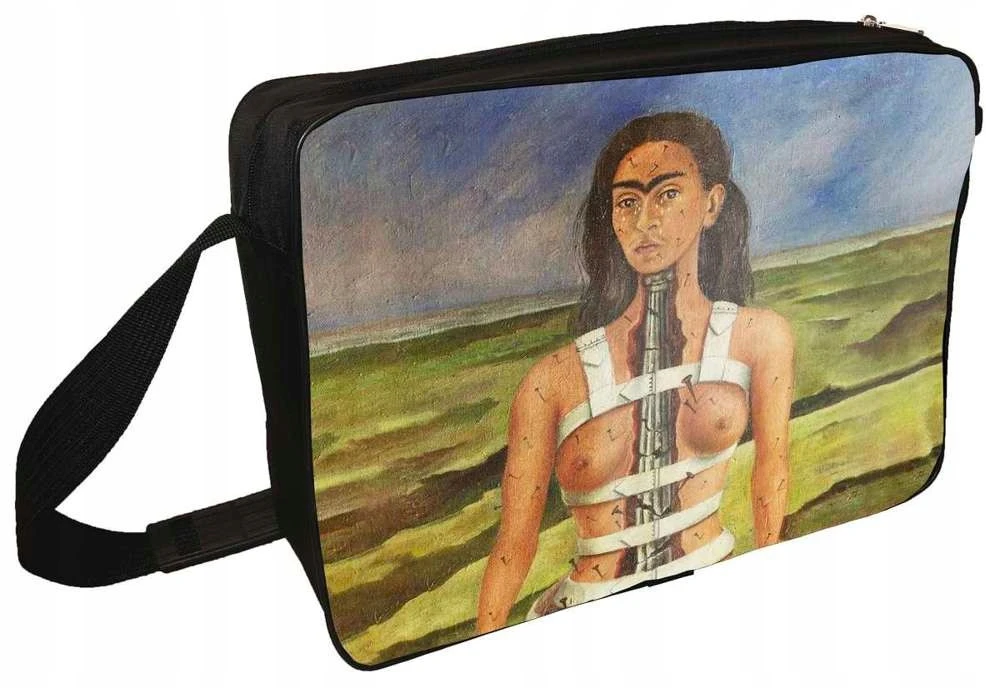 Szyjemy Sztuke Krepšys ant peties Strzaskana kolumna Frida Kahlo
