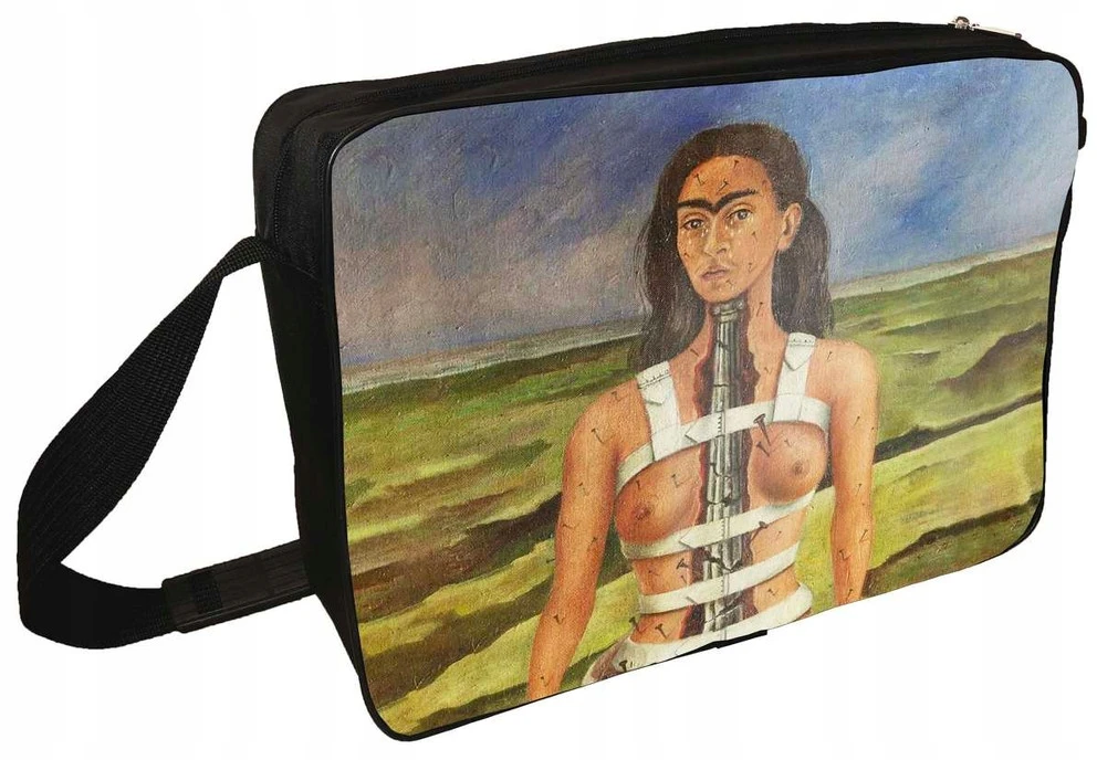 Szyjemy Sztuke Krepšys ant peties Strzaskana kolumna Frida Kahlo