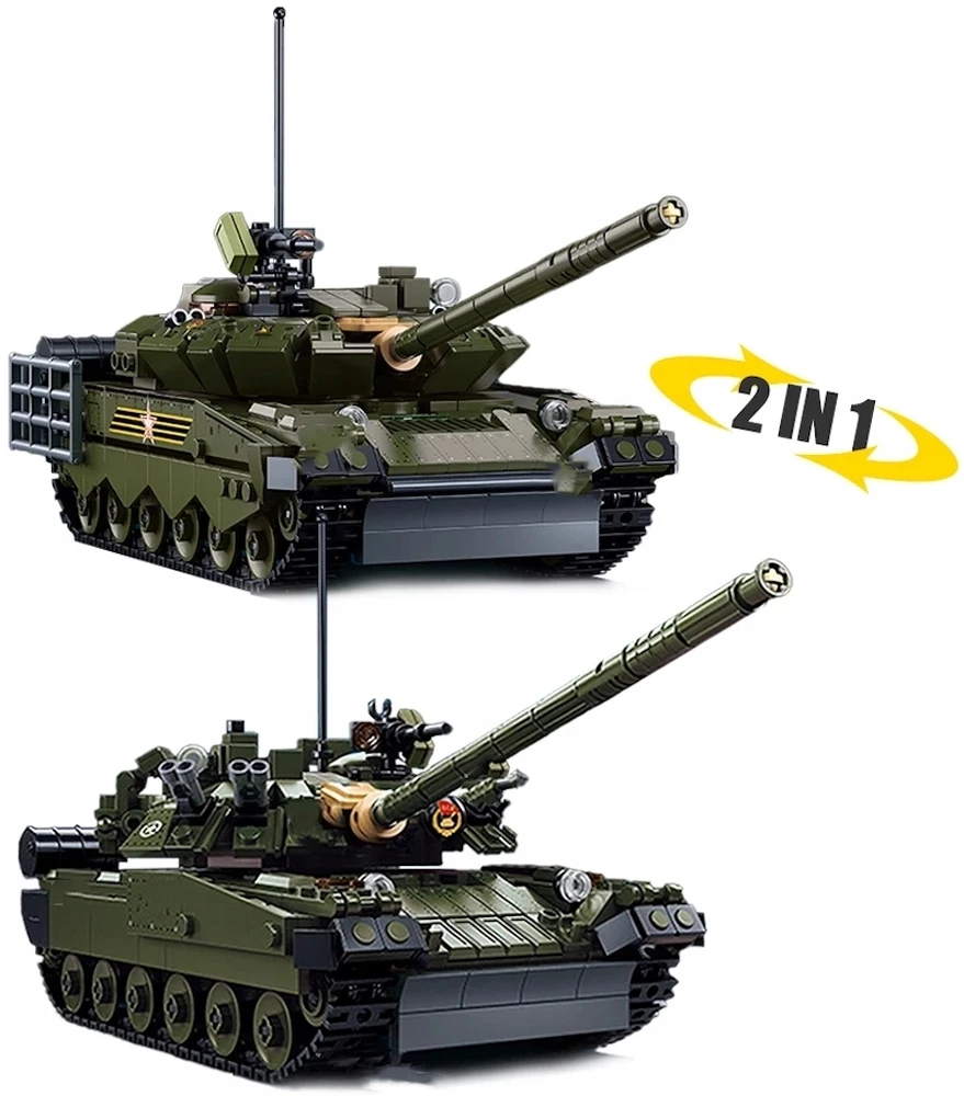 T-80 tanko mastelis 1:35 2in1 blokai Sluban 798 el Army Military M38-B1178