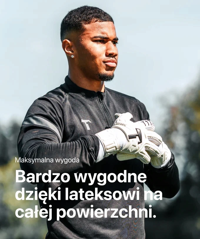 T1TAN Classic 1.0 Baltas-Out vartininko pirštinės - Balta