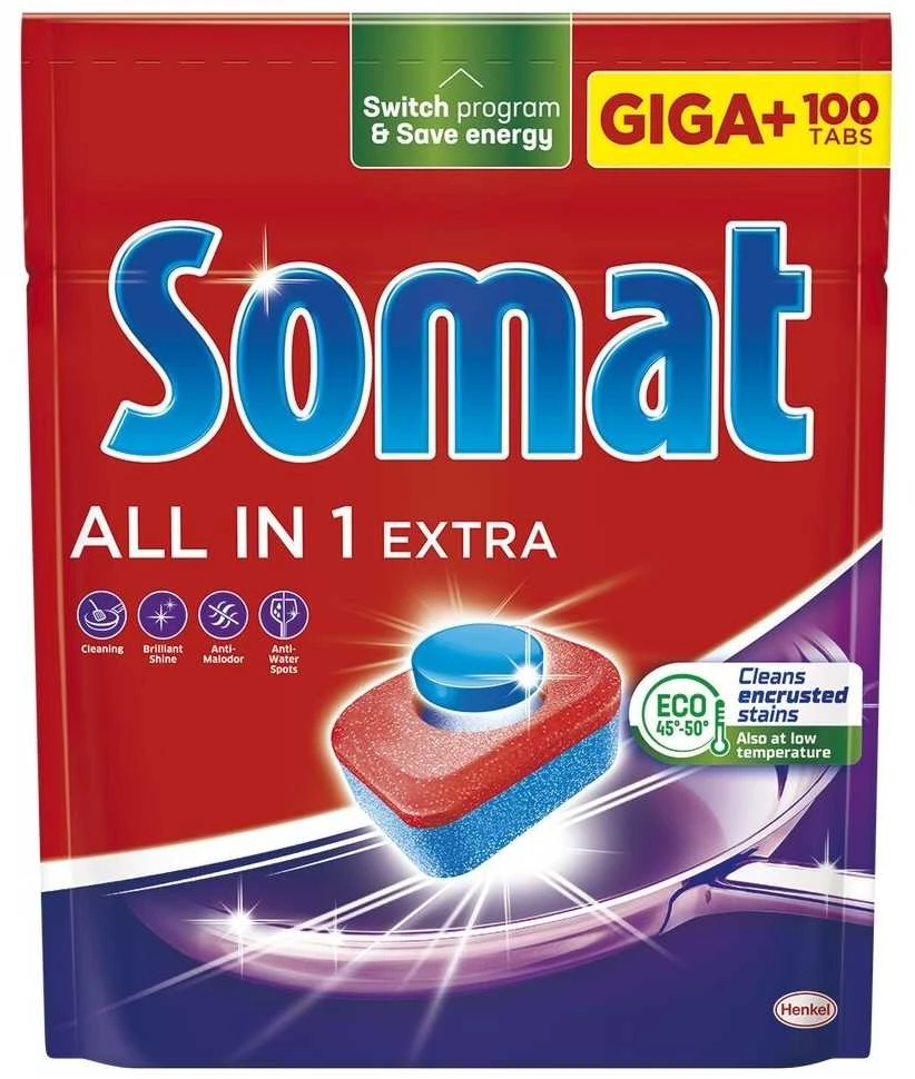 TABLETĖS INDAP SOMAT ALLIN1 EXTRA 100VNT