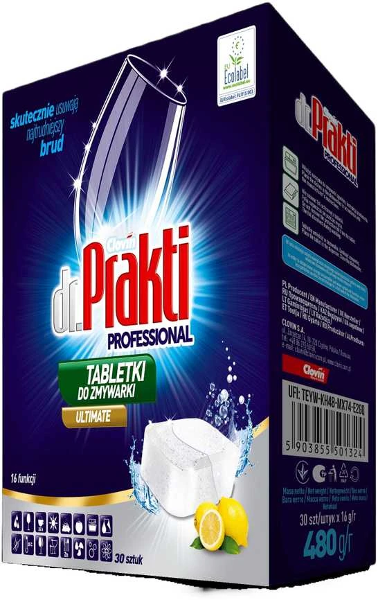 Dr.Prakti Tabletės indaplovėms Professional Dr. Prakti 16gx30vnt. All In One