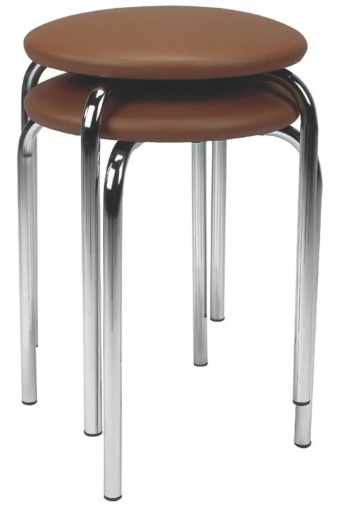Taburečių komplektas Halmar Chico, 4 dalių, metalinis, praktiškas, juodas