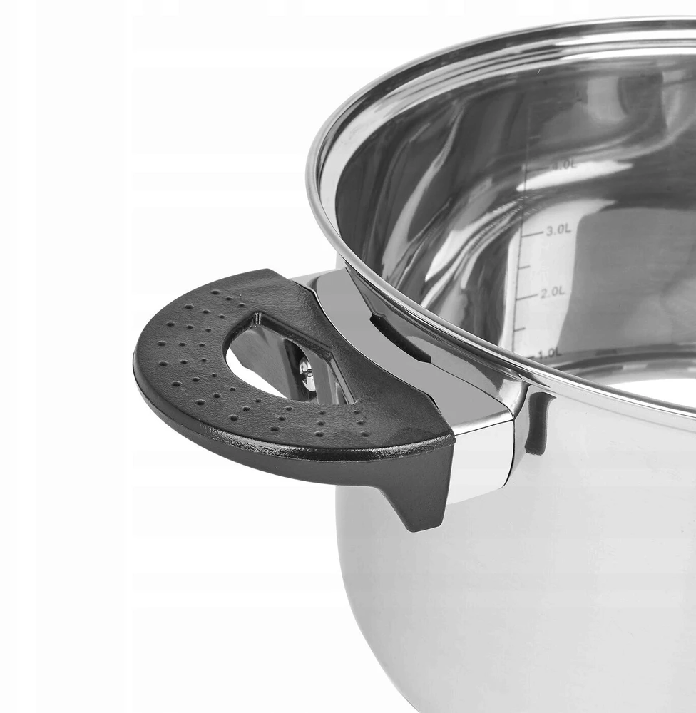 Tadar Basic puodas 24 cm, 5.7 L, nerūdijančio plieno, su dangčiu