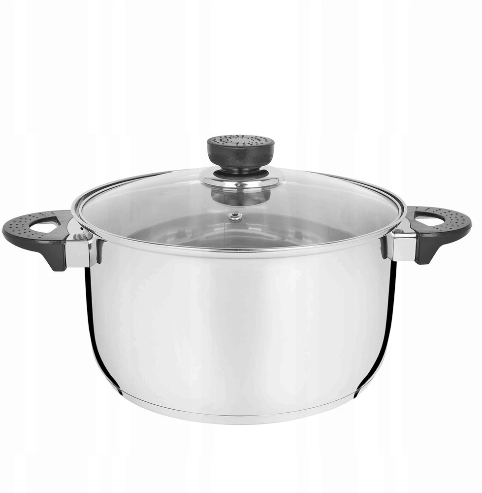 Tadar Basic puodas 24 cm, 5.7 L, nerūdijančio plieno, su dangčiu