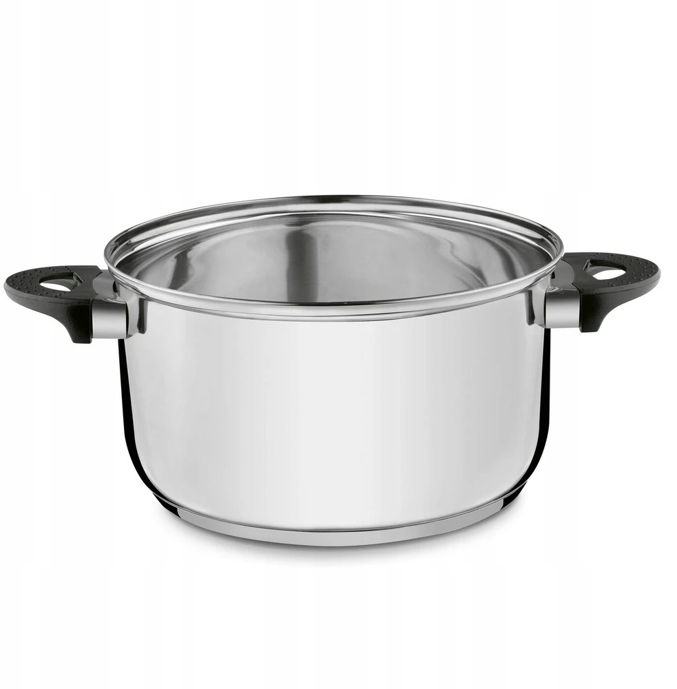 Tadar Basic puodas 24 cm, 5.7 L, nerūdijančio plieno, su dangčiu