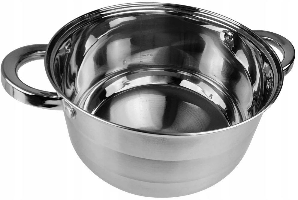 Tadar Nerūdijančio plieno puodas roger 24 cm indukcinis