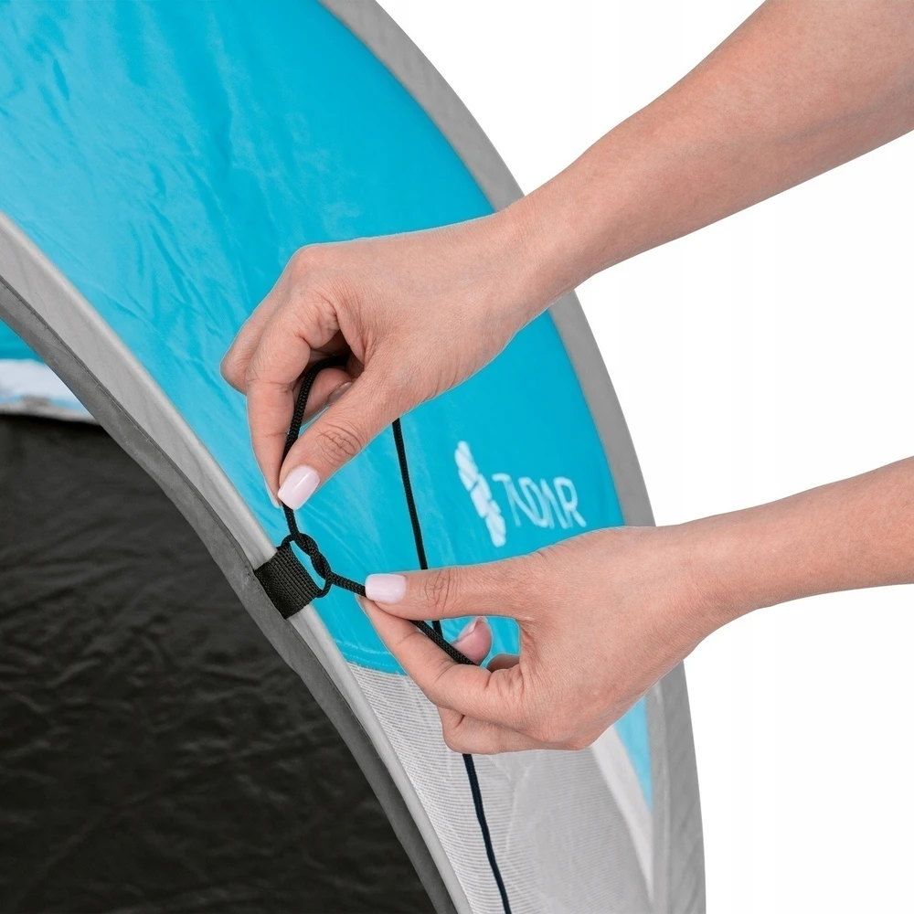 Tadar SAVIEM SURENKAMA BEACH TENT SCREEN GARDEN palapinė didelė XL apsauga nuo UV spindulių