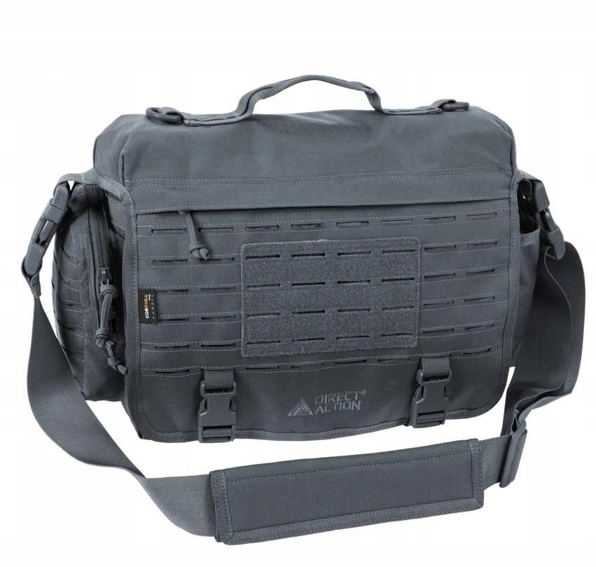 Taktinė nešiojamojo kompiuterio kuprinė Direct Action MESSENGER Cordura, Shadow Pilkas