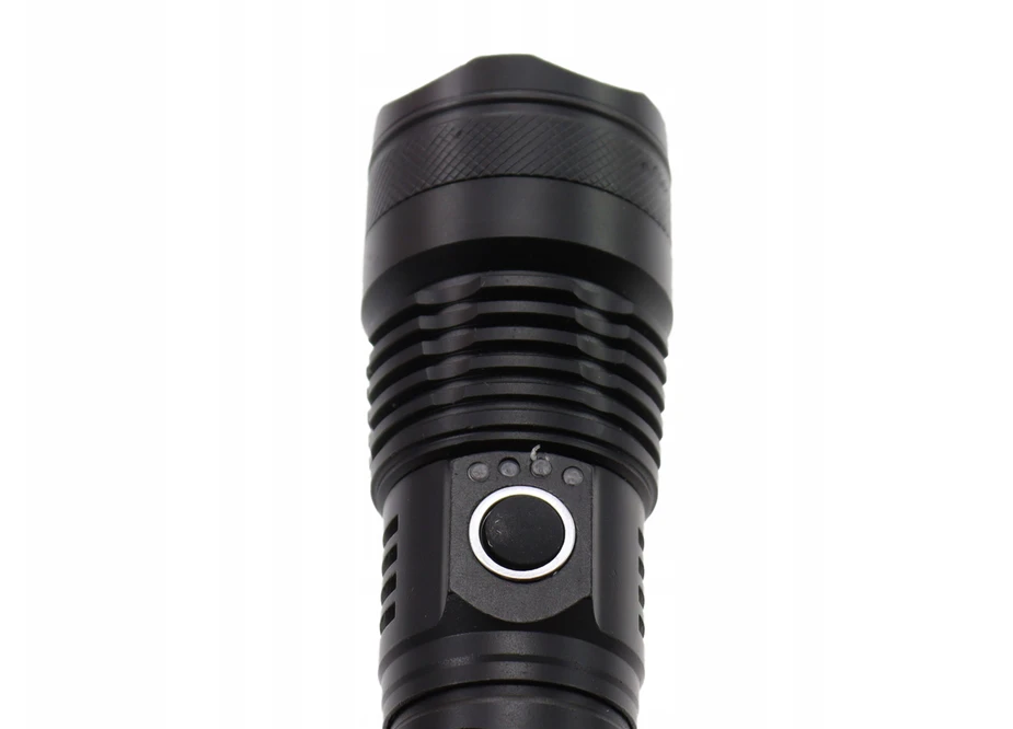 Hurtomax TAKTINIS PROŽEKTORIUS Aliuminis, ZOOM CREE LED 5 REŽIMAI ĮKRAUNAMAS XHP50