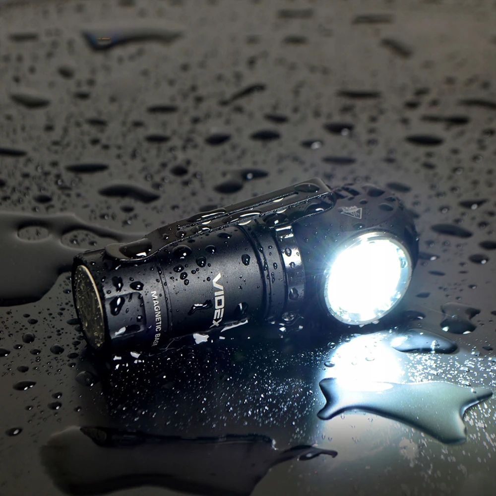 Taktinis LED karinis priekinis priekinis žibintas, galingas 10 W 600 lm Videx IP68