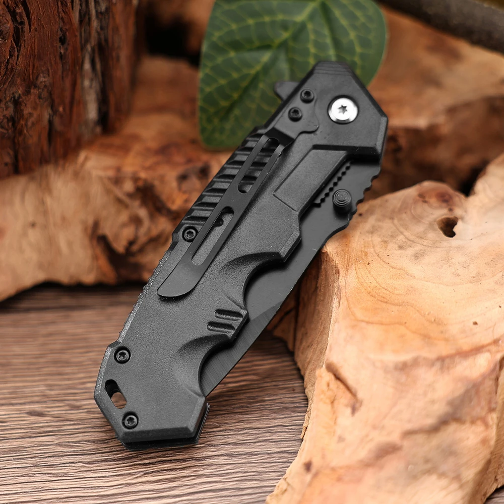 Taktinis sulankstomas peilis Survival Bushcraft Hunting Finka Camping Sharp