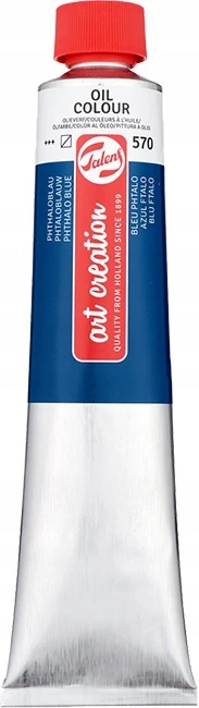 Talens Aliejinė tapyba - ART CREATION - 200 ml tūbelė - Ftalininė mėlyna - Aukštas blizgesys - Maišomas