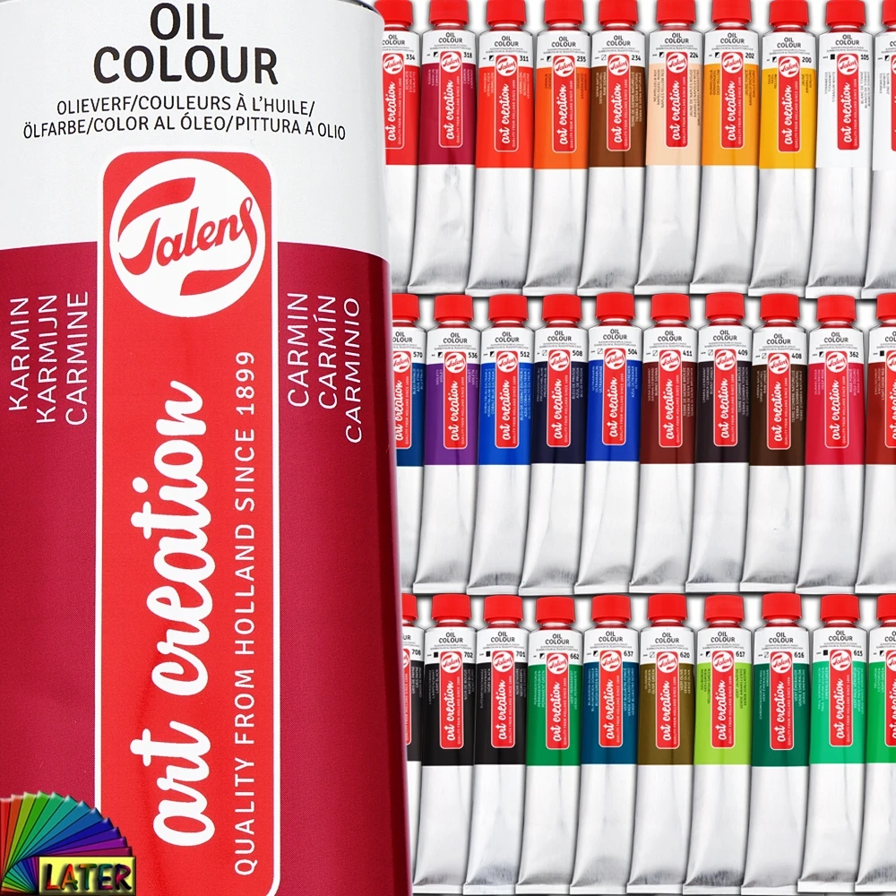 Talens Aliejinė tapyba - ART CREATION - 200 ml tūbelė - Ftalininė mėlyna - Aukštas blizgesys - Maišomas