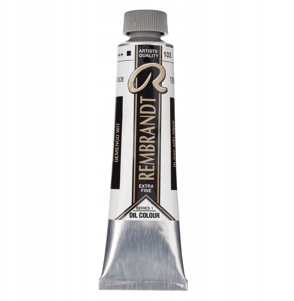 Talens Aliejinė tapyba - REMBRANDT - 103 - Extra-fine - Sumaišyta balta - 40ml tūbelė