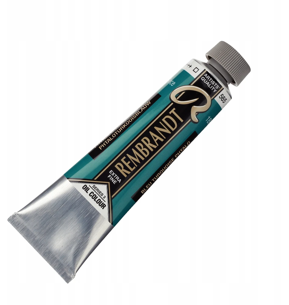 Artequipment Talens Aliejinė tapyba - REMBRANDT - 565 - Ftalociano mėlyna - 40ml tūbelė - Extra-fine