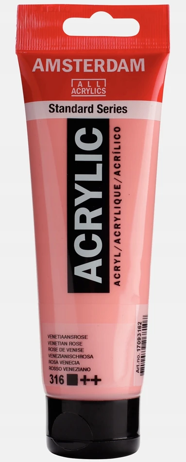 Talens Amsterdam Akriliniai Dažai 316 Venecijos Rožinė 120ml