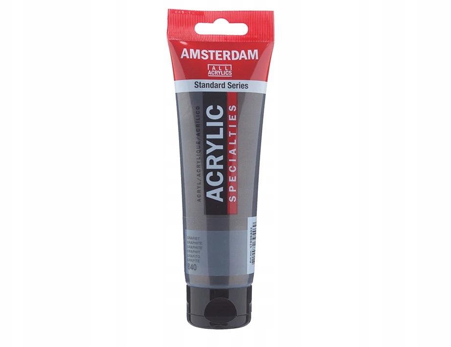 Talens Amsterdam Akriliniai Dažai 840 Grafito 120ml