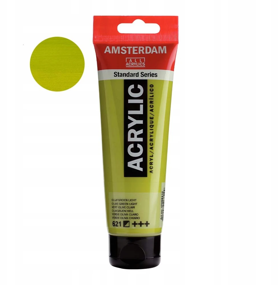 Talens Amsterdam Akriliniai dažai, alyvuogių žalia, 120 ml