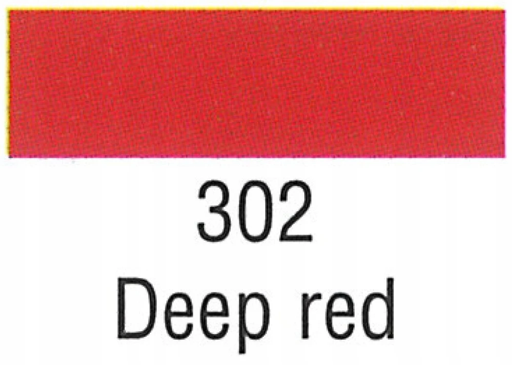 Talens Amsterdam Relief 302 Deep Raudona kontūriniai dažai stiklui 20 ml