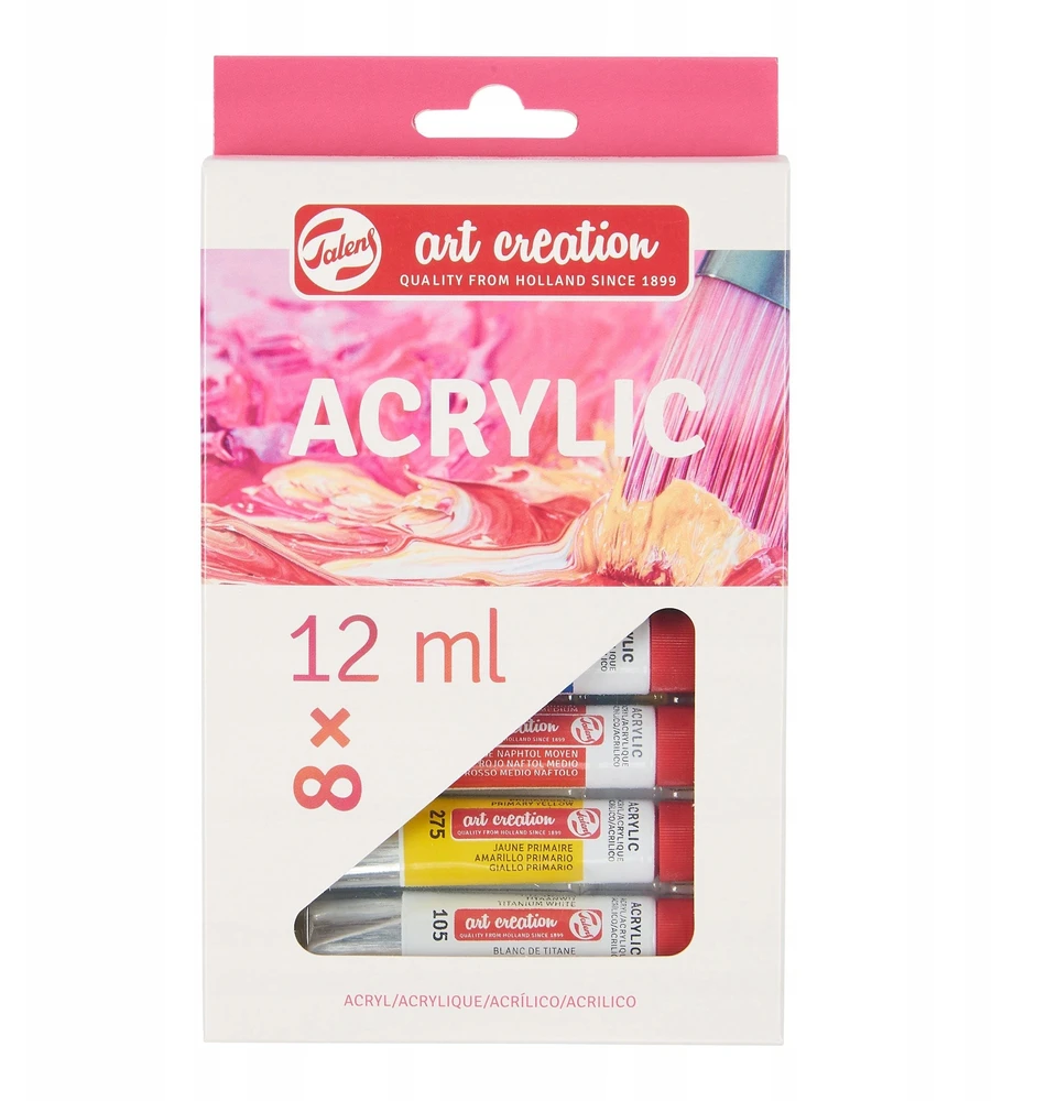 Talens ARTKŪRIMO IŠRAIŠKA Rinkinys Akrilis 8x12 ml