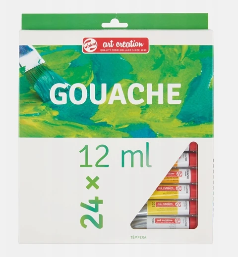 Talens Kūrybos išraiškos rinkinys Guašo 24x12 ml'
